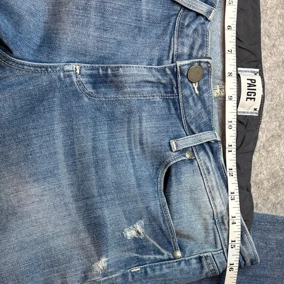 💜 PAIGE Skyline Ankle Peg Jeans – Whitley Wash – Size 31 💜 - Picture 14 of 15